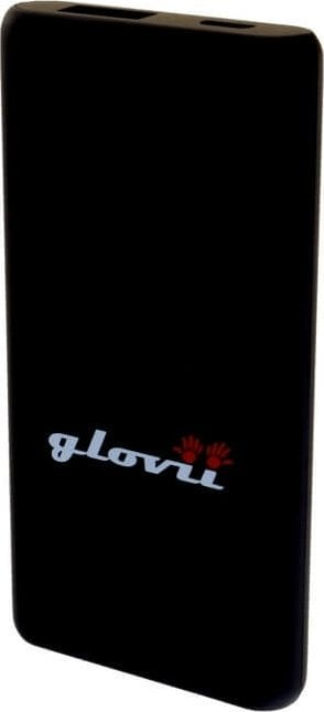 Power bank Glovii P2500G, 2500mAh, për çorape dhe pantofla të ngrohura, i zi