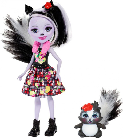 Kukull Mattel Enchantimals Sage Skunk & Caper (DVH87/FXM72)