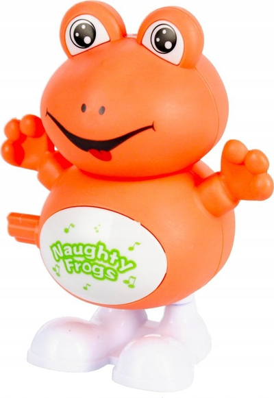 Lodër bretkosë me mekanizëm tërheqës MEGA CREATIVE 481648, 10 cm, plastike, shumëngjyrëshe