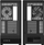 Кутија компјутер Aerocool P500B Mid Tower, ATX, калено стакло, црна