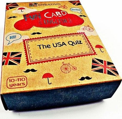 Karta Kuiz Creativo Fun The USA Quiz