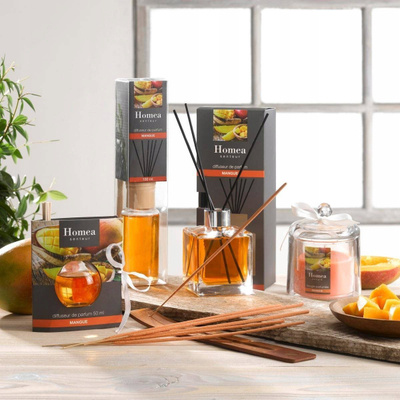 Vaj aromatik Homea Senteur Mango për difuzer, 500 ml, portokall
