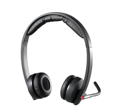 Kufje Logitech H820e Dual Wireless DECT, të zeza