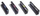 Set tonerësh OKI CMYK 429181, 4 copë, për OKI C9600 C9650 C9800
