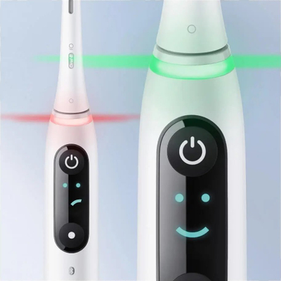 Furçë dhëmbësh elektrike Oral-B iO Series 8N, me bateri të rikarikueshme, e bardhë
