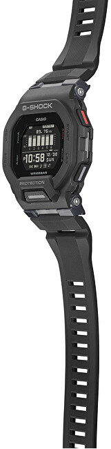 Orë dore për meshkuj Casio G-Shock G-Squad GBD-200-1ER, e zezë