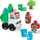Lodra blloqe MEGA BLOKS Sort &amp; Recycle Squad, 17 pjesë, 2 figura, shumëngjyrëshe