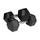 Peshë dore REBEL ACTIVE HEX, set 2x10kg, gize me gomë, e zezë