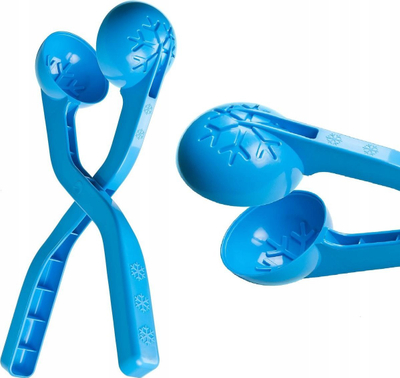 Vegël për topa bore Enero Sniezkomat, plastike, për një top, blu