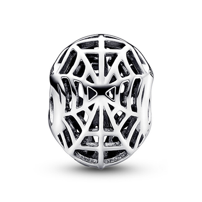 Aksesorë për byzylyk Pandora Spider-Man Mask Marvel 792351C01, i argjendtë