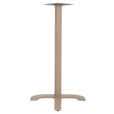 Bazë tavoline bari HM HM417.25, metal dhe gize, 62x62x108cm, cappuccino