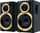 Altoparlantë Sven SPS-619 (SV-0120619GD), 20W, 2.0, të zi/ari