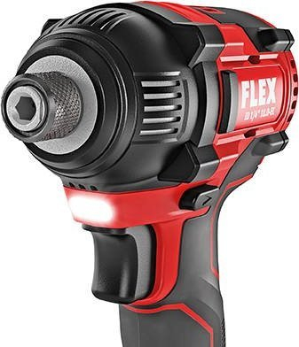 Kaçavidë goditëse Flex FLXID 1418, brushless, 18V, e kuqe e zezë