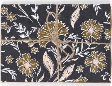 Peceta tavoline Cotton Patterned, set 2 copë, pambuk, 40 x 40 cm, shumëngjyrëshe