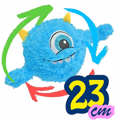Top lodër XQMax Emoji, diametër 23 cm, me doreza, blu