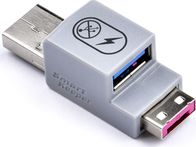 Bllokues të dhënash USB SmartKeeper Basic USB A, siguri për karikim, gri me rozë