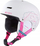 Helmet ski e snowboard Cairn Darwin, përmasë 53–54, me ajrosje, e bardhë me rozë