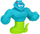 Lodër figurë Mr Beast Lab Stretchy Hero Pack Cobra Panther, 12.7 cm, shumëngjyrëshe