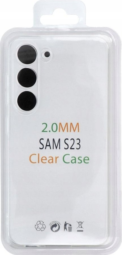 Maskë telefoni OEM për Samsung Galaxy A23 5G, transparente, 2mm, e qartë
