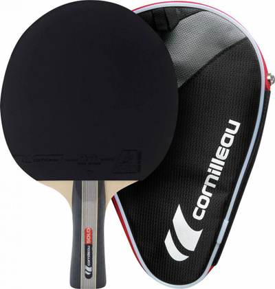 Set rakete pingpongu Cornilleau Sport Solo 432052, me këllëf mbrojtës