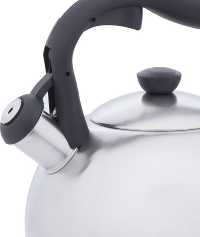 Çajnik Resto Whistling Kettle 90602, 3L, argjendtë