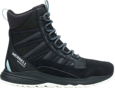Këpucë të larta dimri Merrell Bravada Edge 2 Thermo Mid WP W, që nuk i hyn uji, për gra, të zeza