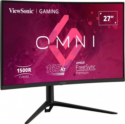 Monitor i harkum ViewSonic VX2718-2KPC-MHDJ 27", 2K, 165Hz, i zi