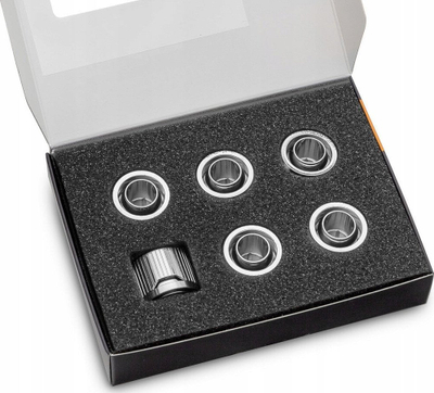 Set lidhësash EKWB EK-Quantum Torque STC 12/16, 6 copë, nikel