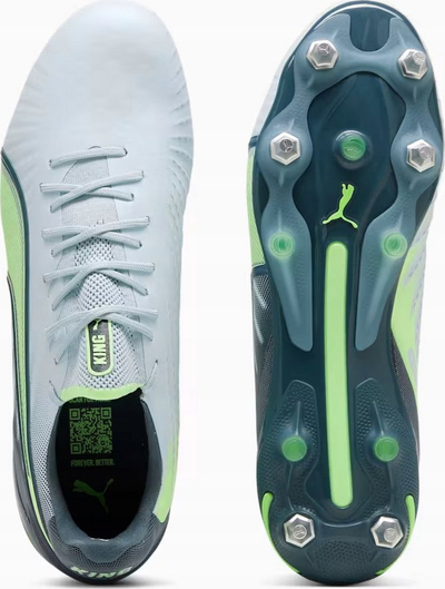 Këpucë futbolli PUMA King Ultimate MxSG, terren i butë, burra, Frosted Dew