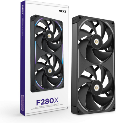 Ventilator PC NZXT F280X, 280mm, RGB, i zi