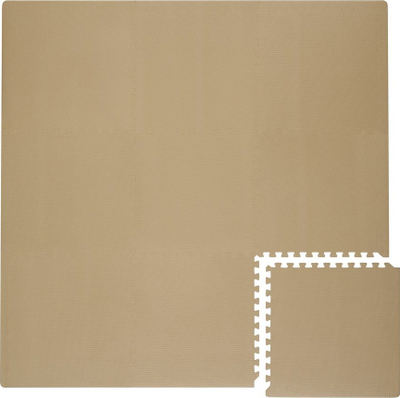 Tapet loje Toddlekind Classic Puzzle Playmat, EVA, Sandstone, bezhë