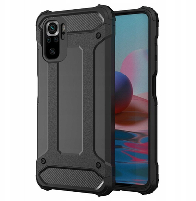 Mbulesë telefoni Hybrid Armor për Xiaomi Poco X4 NFC, mbron nga goditjet, e zezë
