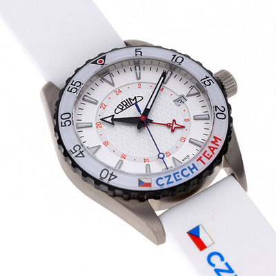 Set Prim Limited Edition Sport 64 GMT Tokio Czech – A W03P.13142.A, orë dore + rrip