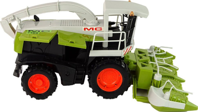 Lodër kombajnë Green Combine MC 7166, me pjesë që lëvizin, e madhe, jeshile