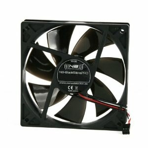 Вентилатор за компјутер Noiseblocker BlackSilent Pro PLPS, 120 mm, PWM, црн
