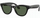 Syze inteligjente Ray Ban Meta Skyler, lente të gjelbra, kamera dhe audio, të zeza