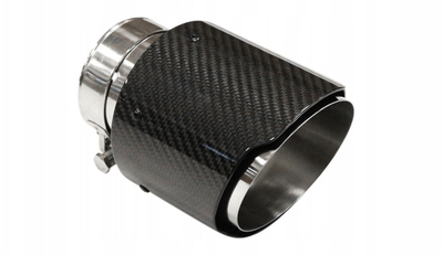 Dalje marmite universale Tegiwa Carbon Tip, hyrje 76 mm, dalje 114 mm, karbon me shkëlqim