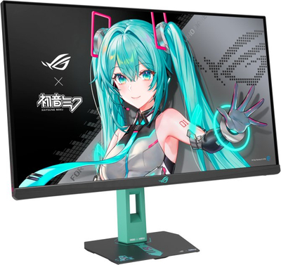 Гејминг монитор ASUS ROG Strix XG27ACMEG G Hatsune Miku Edition, 27\", 2560x1440, сина боја