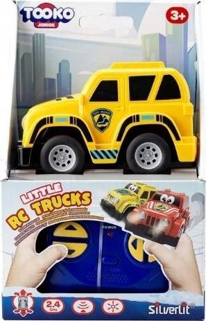 Kamionçinë me telekomandë Teka Small RC Truck, 2.4 GHz, me drita, e verdhë