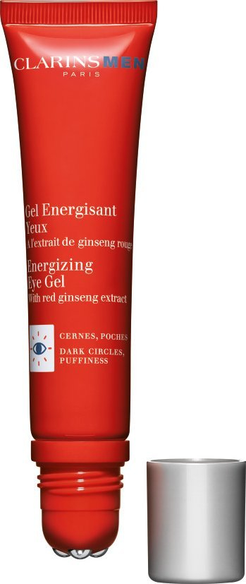 Xhel për sy Clarins ClarinsMen Energizing Eye Gel, i freskët, kundër rrathëve të zinj, i tejdukshëm