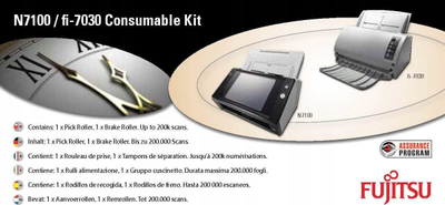 Kit konsumi skaneri Fujitsu CON-3706-001A, për N7100, për fi-7030