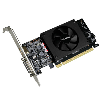 Графичка картичка Gigabyte GeForce GT 710 GV-N710D5-2GL, 2GB GDDR5, низок профил, црна