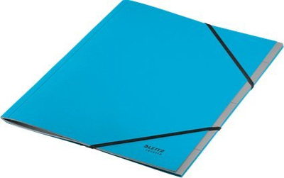 Dosje me ndarje Leitz A4, 6 ndarje, karton, blu