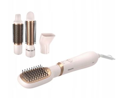 Furçë tharëse kaçurreluese Philips BHA310/00, jonizim, veshje qeramike me vaj argani, e bardhë