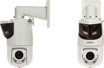 Kamerë PTZ Dahua SDT4E425-8P-GB-APV1-0280-S2, 8MP+4MP, 25x zoom, e bardhë