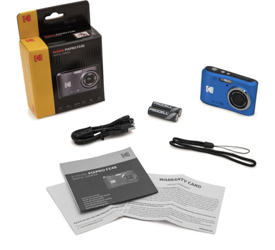 Aparati fotografik Kodak Pixpro FZ45, 16MP, Full HD, zoom optik 4x, i kaltër