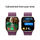 Apple Watch Series 10 GPS, 46mm, Rose Gold Aluminum Case with Plum Sport Loop