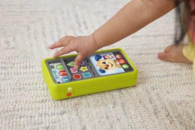 Lodër smartphone Fisher Price Slide to Learn, multilinguale nordike, për fëmijë