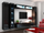 Kabinet TV Bed Meble Vigo 180, 180 cm, MDF dhe panel druri, i zi mat