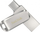 USB SanDisk Ultra Dual (SDDDC4-064G-G46), 64GB, e argjendtë